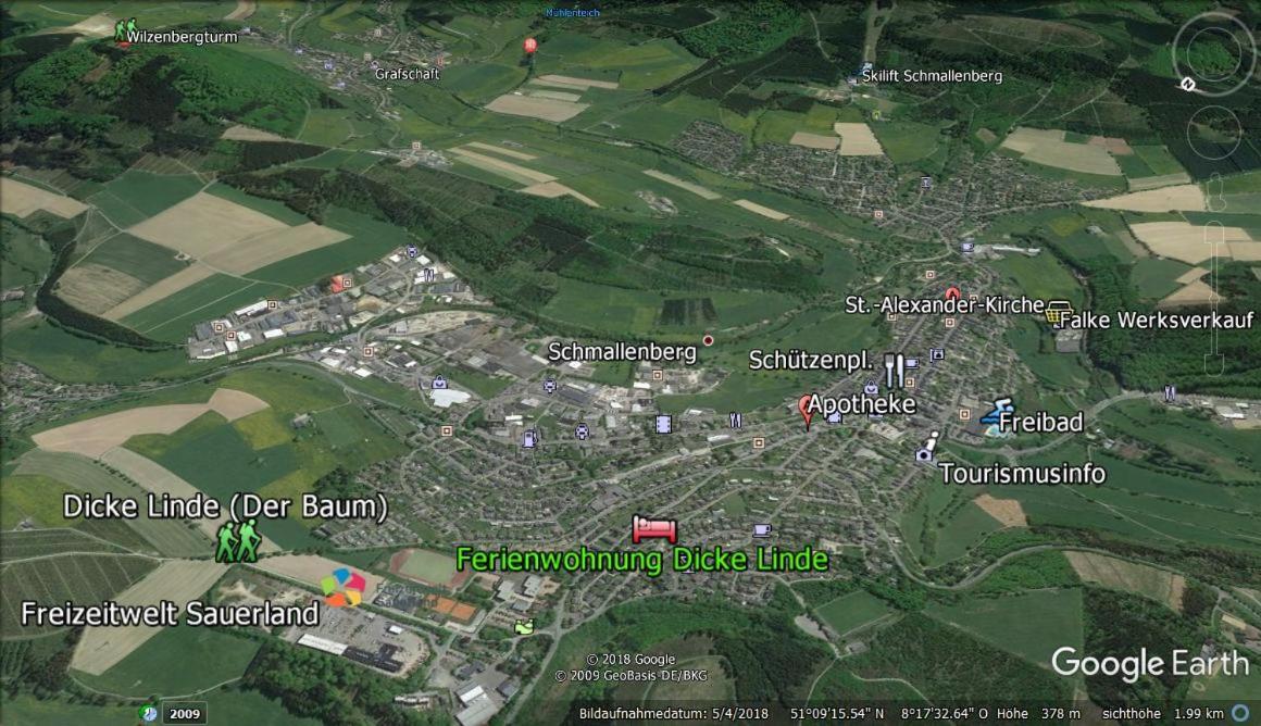 Ferienwohnung Dicke Linde Schmallenberg Kültér fotó